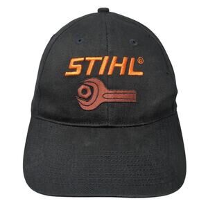 STIHL Service Advantage Slideback Hat Black One Size Adjustable Outdoor